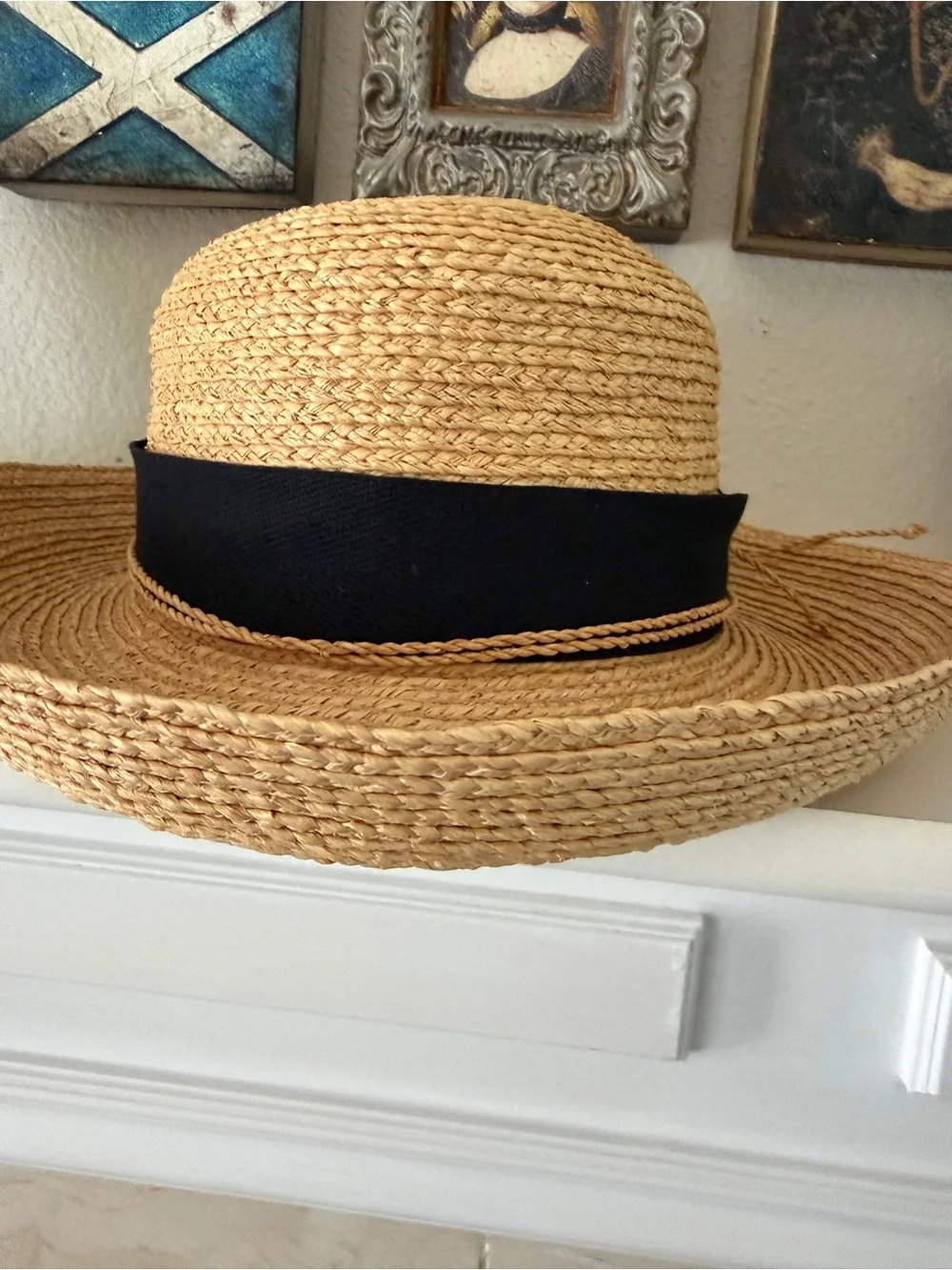 Helen Kaminski Newport Raffia Hat Classic 5 Style UPF 50+